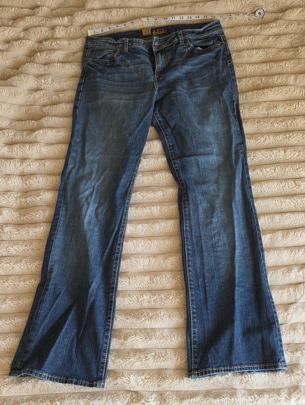 Kut from the Kloth Medium Blue Flared Jeans